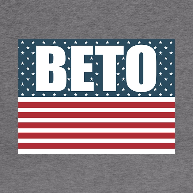 Beto 2020 Election American Flag by epiclovedesigns